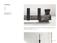 Tablet Screenshot of ianmarkell.com